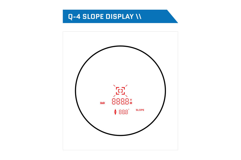 Q-4 Slope Golf Rangefinder