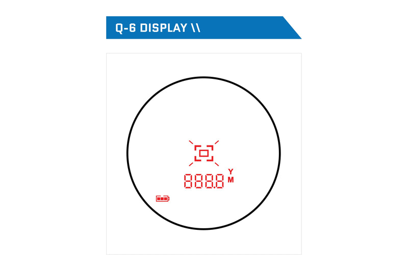 Q-6 Golf Rangefinder