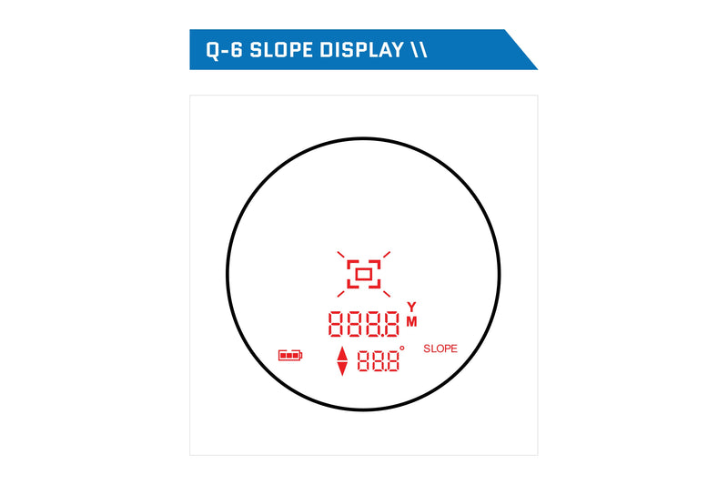 Q-6 Slope Golf Rangefinder